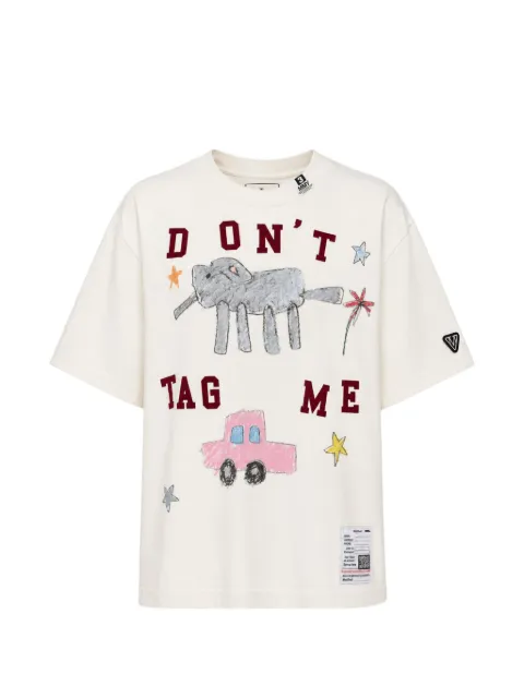 Maison MIHARA YASUHIRO Kids Doodle printed T-shirt