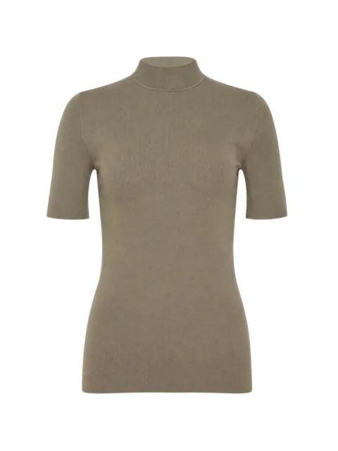Jil Sander t-shirt à col montant