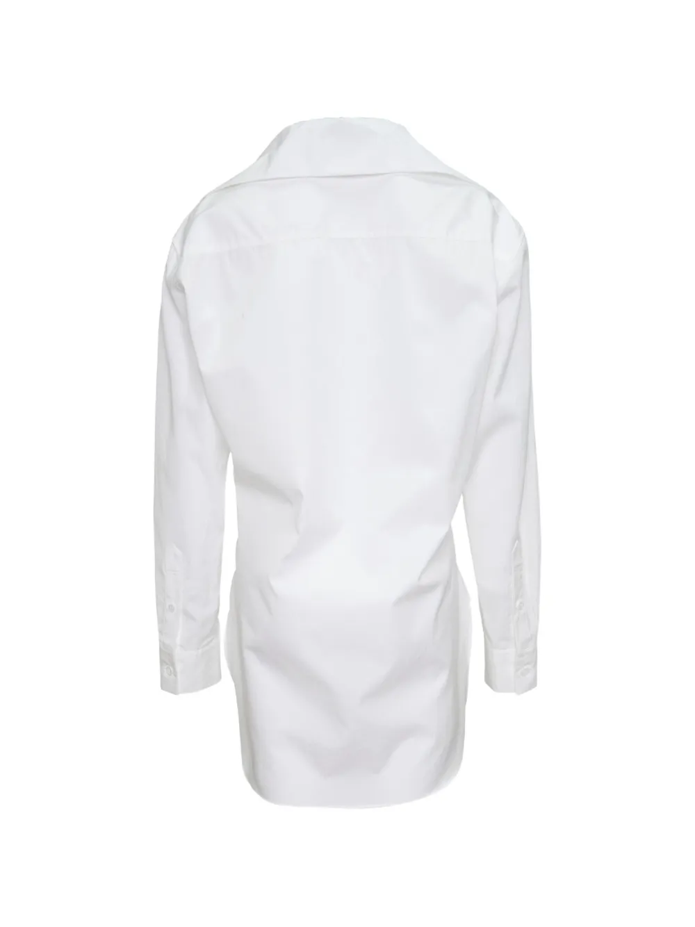 Y's Asymmetrisch blouse met borstzak Wit