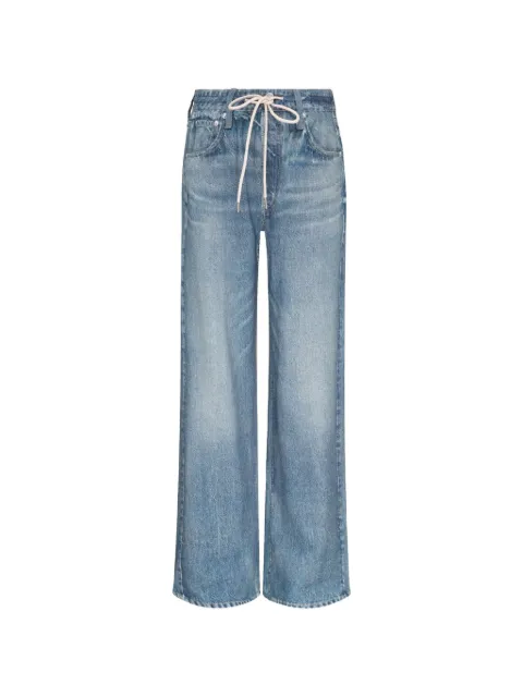 rag & bone drawstring-waist wide-leg jeans
