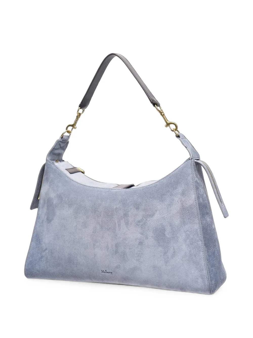 Mulberry Roxanne schoudertas met gespdetail Grijs
