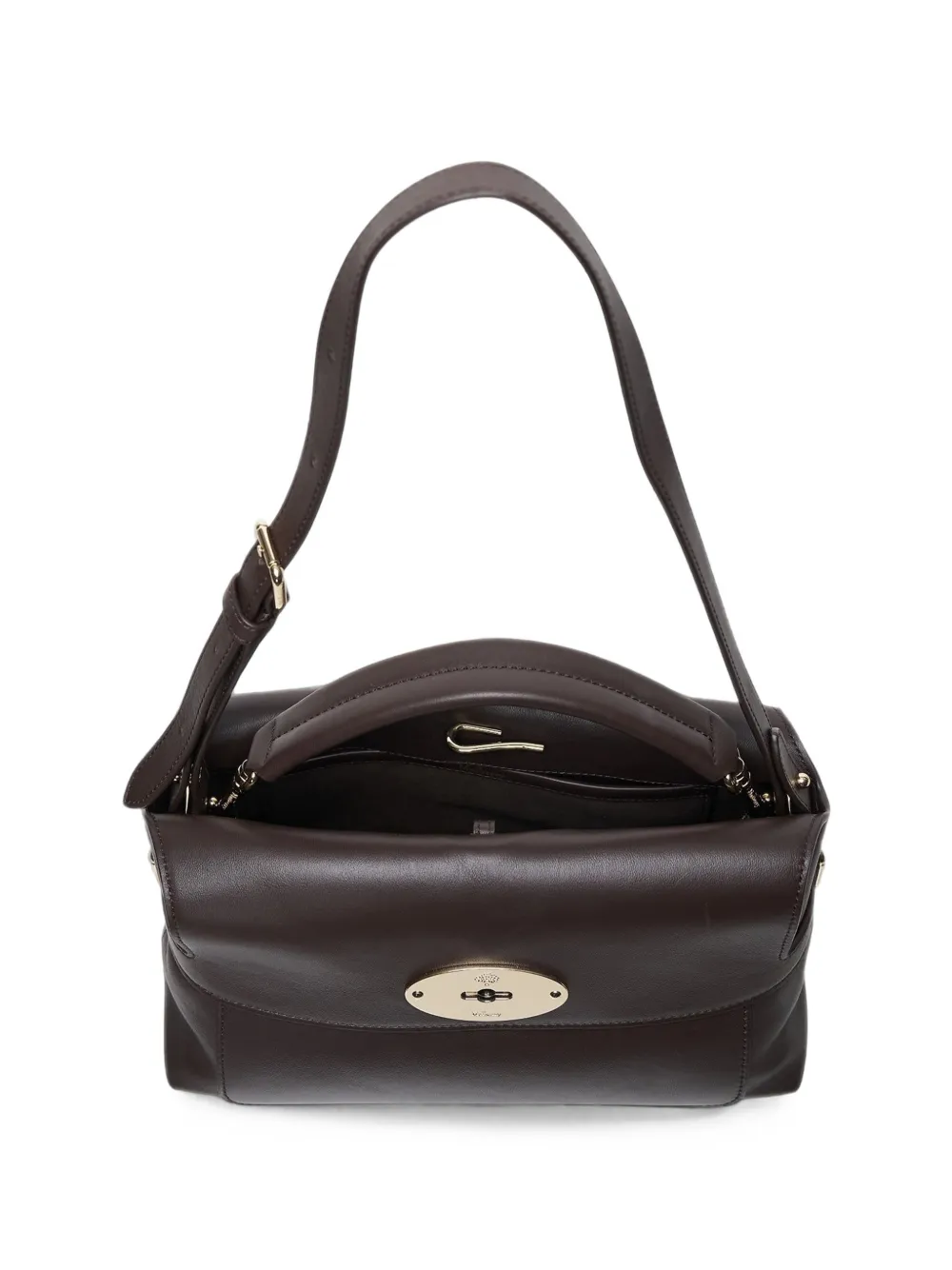 Mulberry Postman's Lock leren shopper Bruin