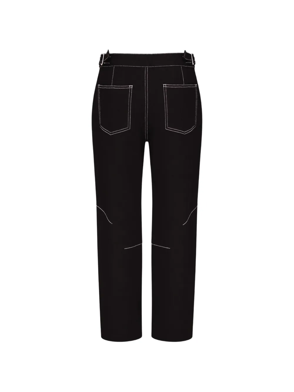 rag & bone Broek met contrasterend stiksel Zwart