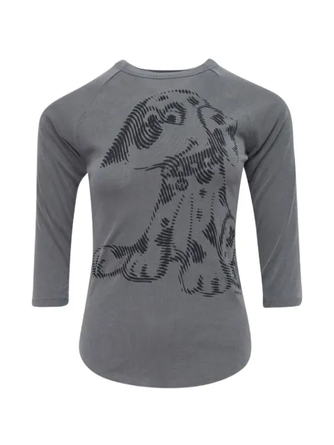 Open YY Dalmatian Doodle-print T-shirt