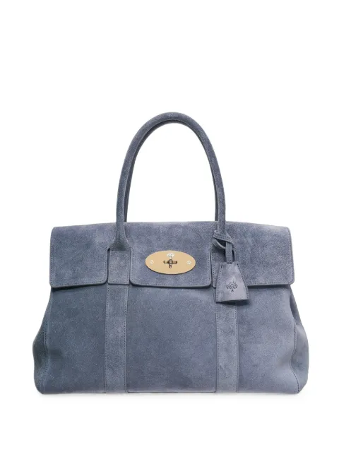 Mulberry Bayswater suede tote bag