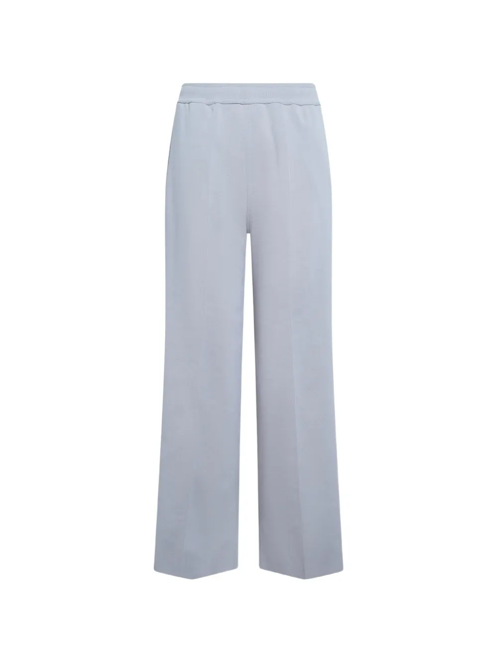 Cfcl Ribbed-knit Wide-leg Trousers In Neutrals