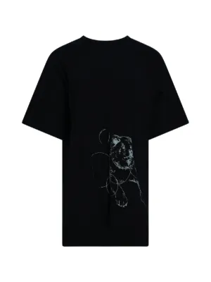Kohjiya KJ CHAIN T-SHIRT サマソニ200枚限定 Mサイズ SAINT MXXXXXX Sorayama Print t-shirt | Black | FARFETCH