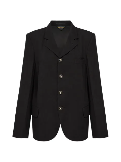 Comme Des Garçons embellished-button blazer