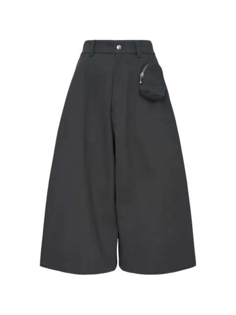 Melitta Baumeister pouch-detail wide-leg trousers