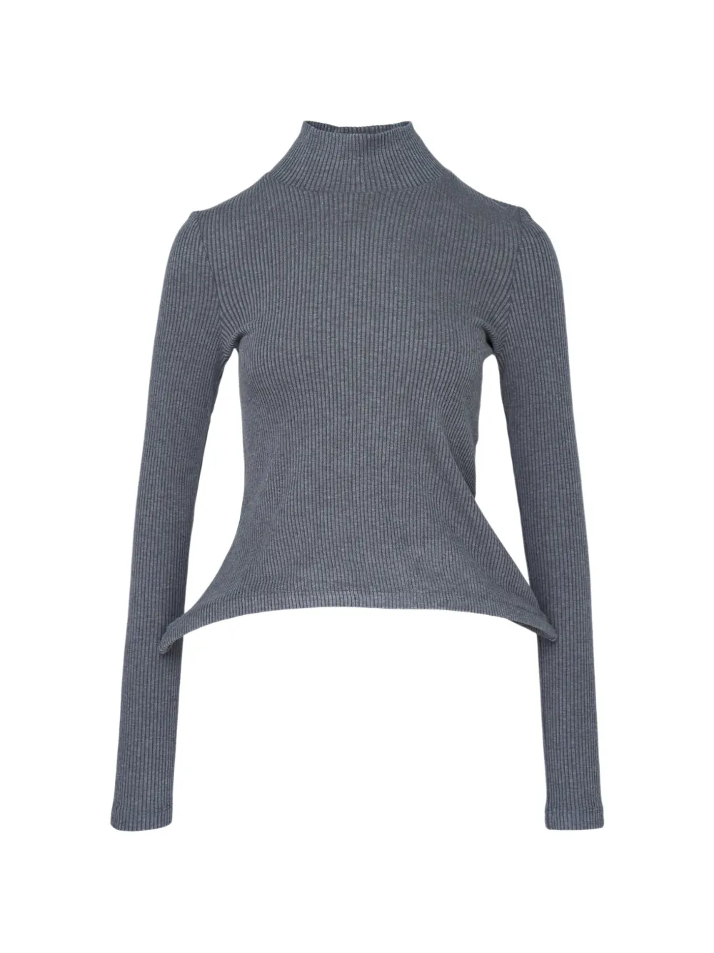 Melitta Baumeister ribbed peplum-hem sweater