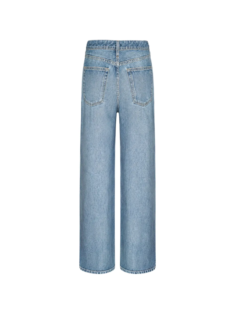 rag & bone Rb Miramar Sport Stripe jeans met wijde pijpen en zijstreep Blauw