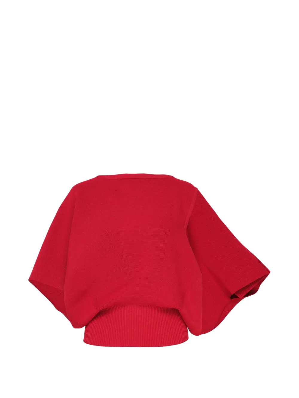 Cfcl Ruffled Cape-style Top In 레드