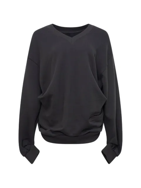 Open YY V-neck sweatshirt