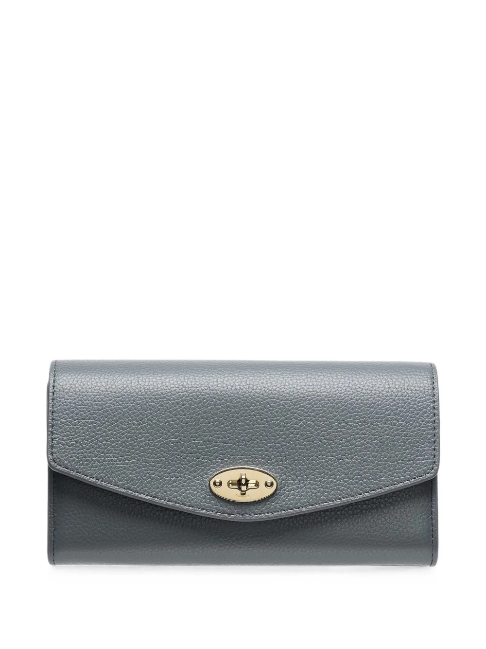 Mulberry Darley grained-leather wallet - Grigio