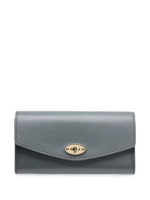 Mulberry Darley grained-leather wallet