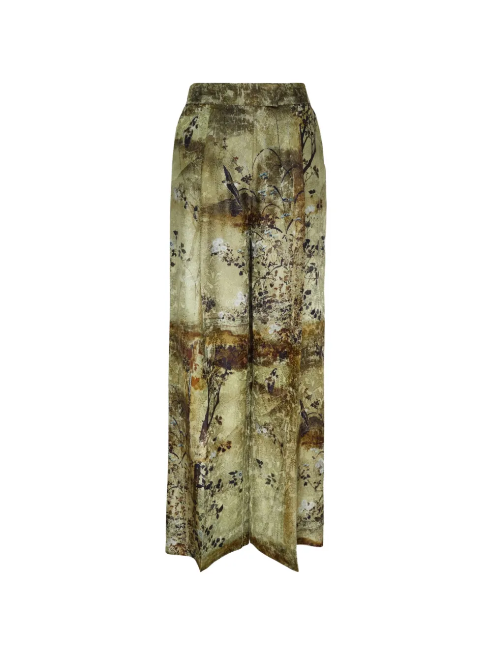 Pierre-Louis Mascia JP282 landscape-print jacquard trousers