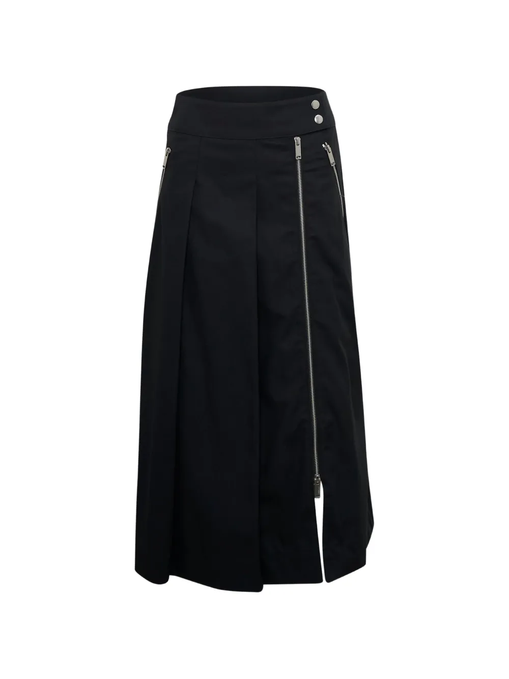3.1 Phillip Lim zip-detail pleated midi skirt · 2