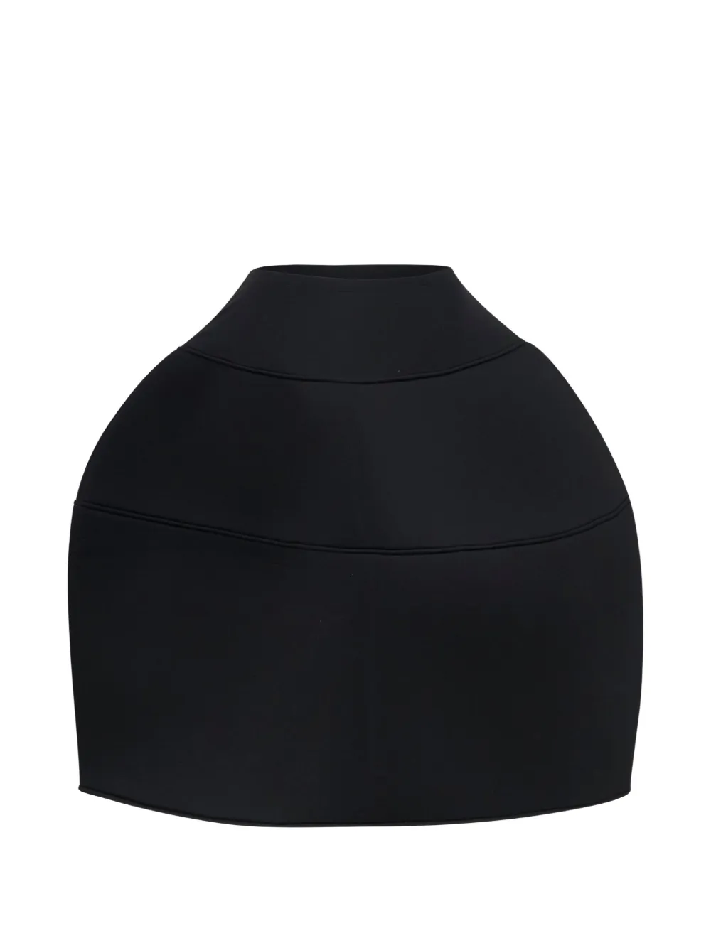 Melitta Baumeister Sculptural Paneled Midi Skirt In Pattern