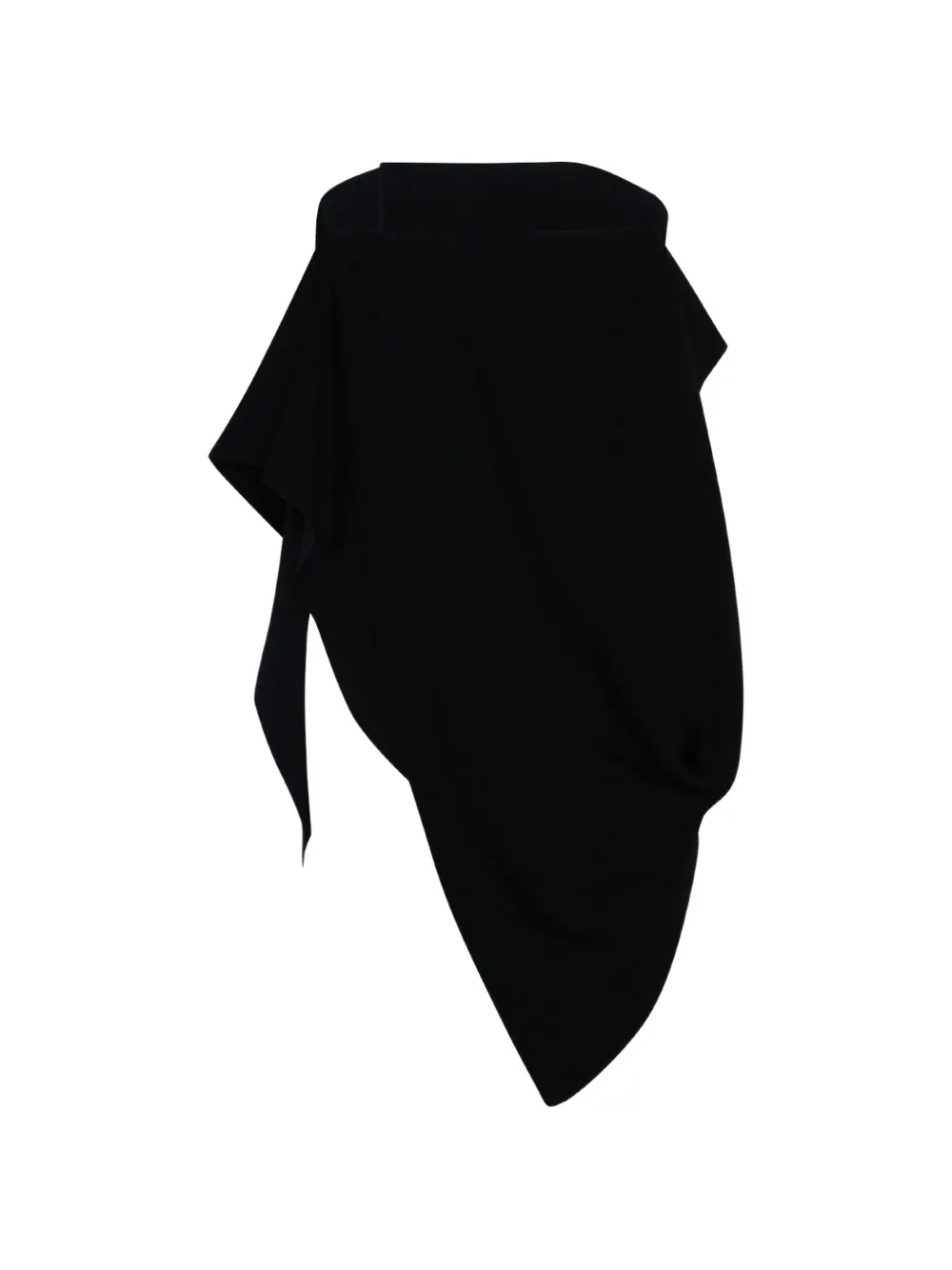 Cfcl Ac Milan Asymmetric Strapless Top In 블랙