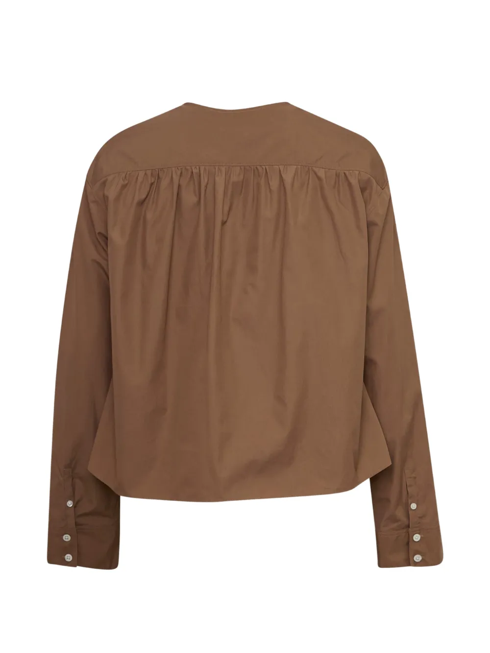 3.1 Phillip Lim Gesmokte blouse verfraaid met studs Bruin