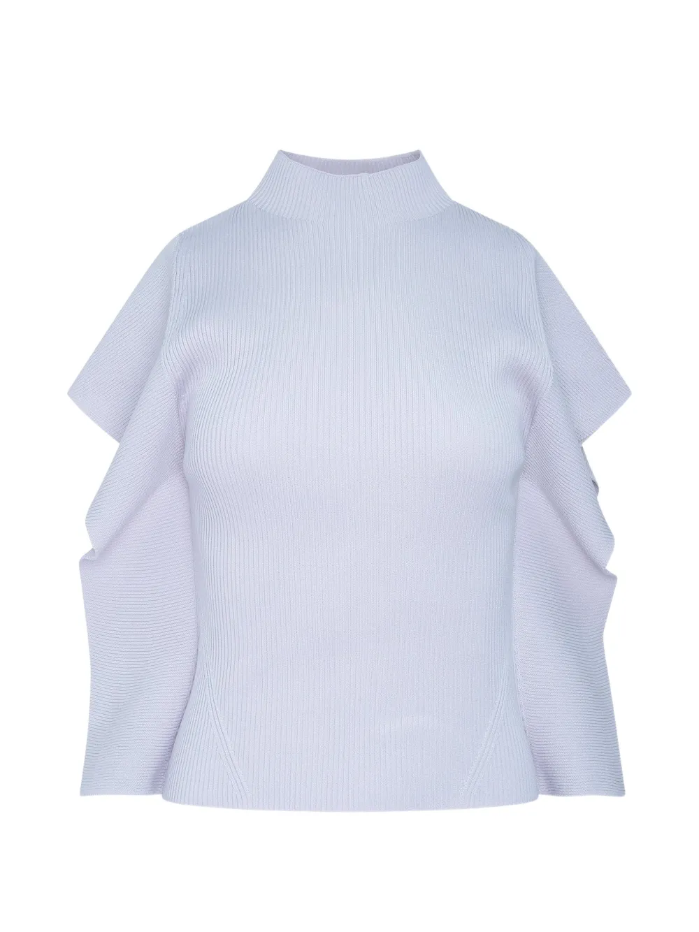 CFCL ruffled ribbed-knit top