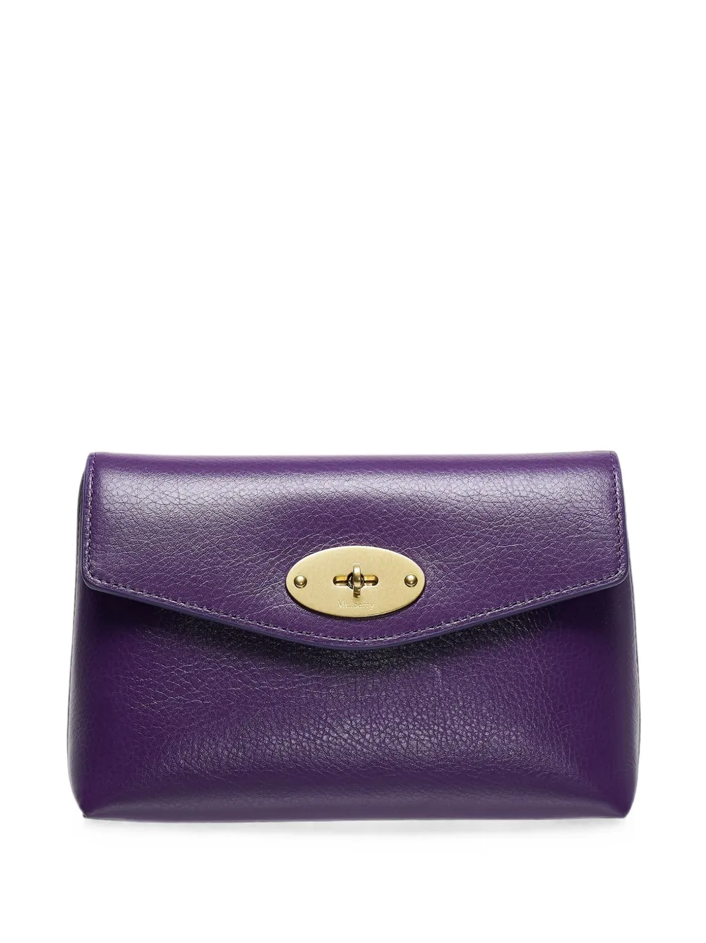 Mulberry Darley Postman's lock leather pouch