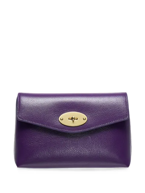 Mulberry Darley Postman's lock leather pouch