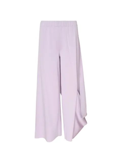 CFCL AC Milan asymmetric draped trousers