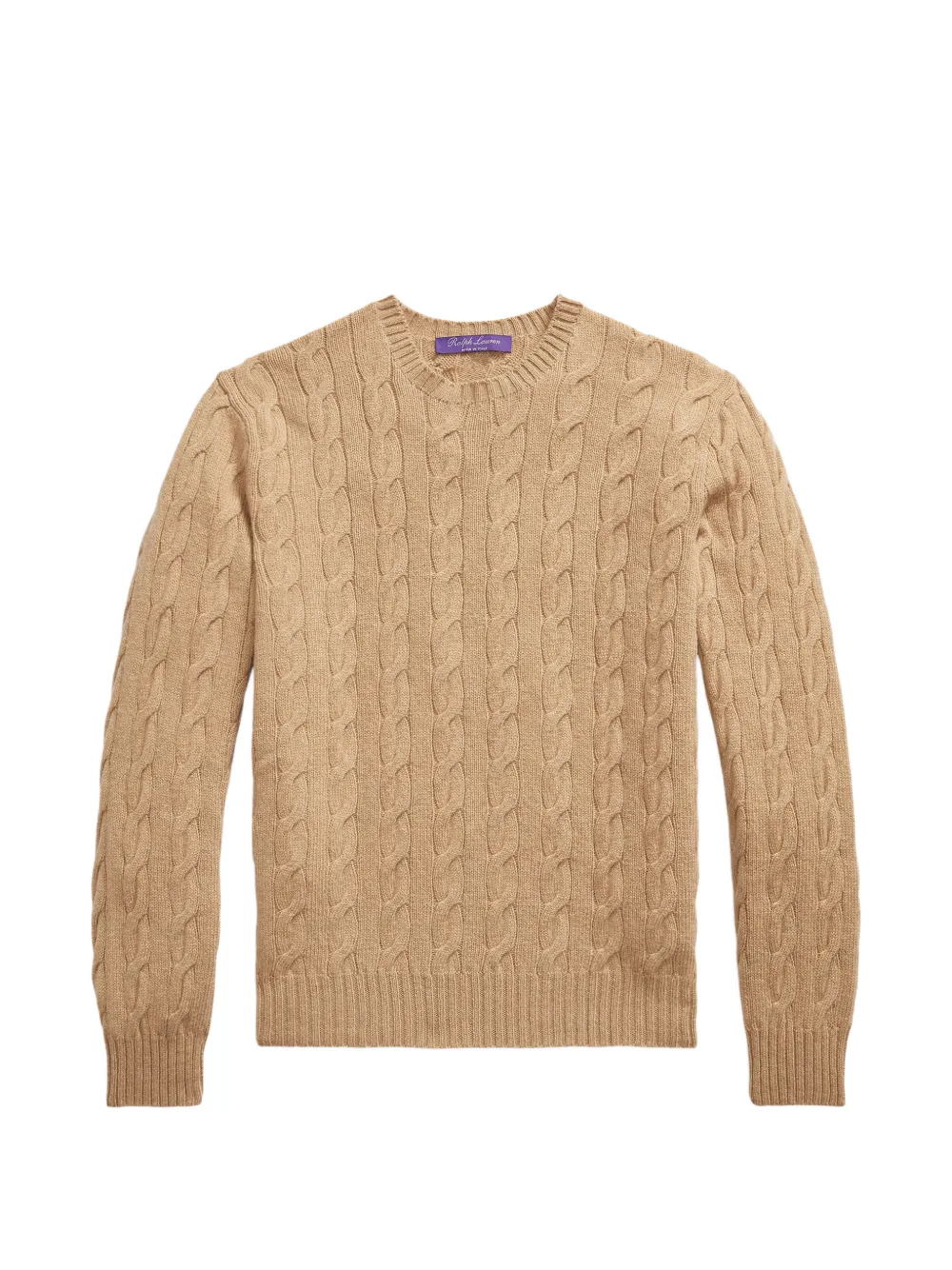 Ralph Lauren Purple Label cable-knit cashmere sweater