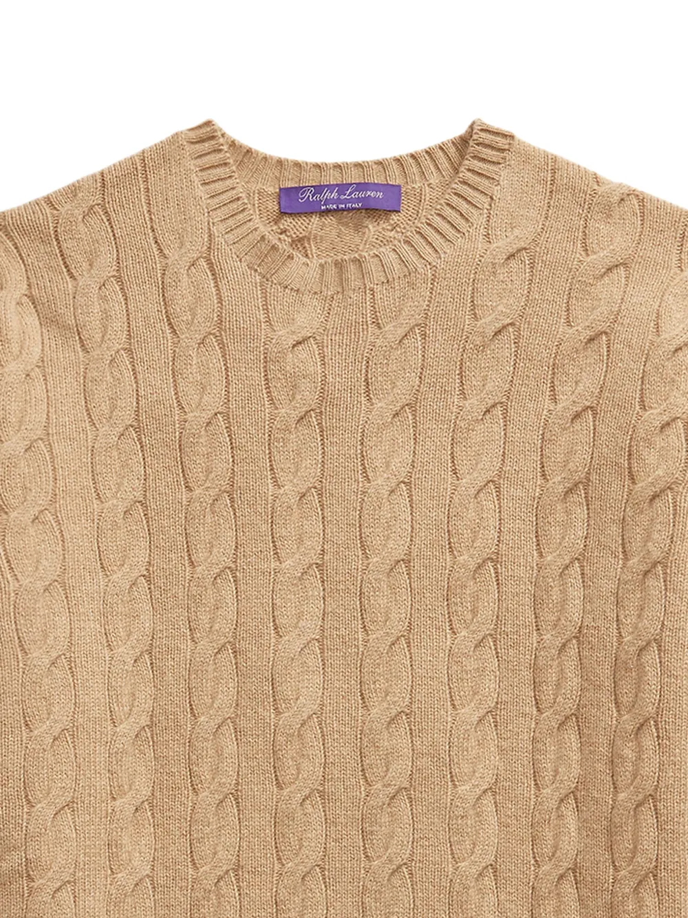 Ralph Lauren Purple Label Kasjmier sweater Bruin