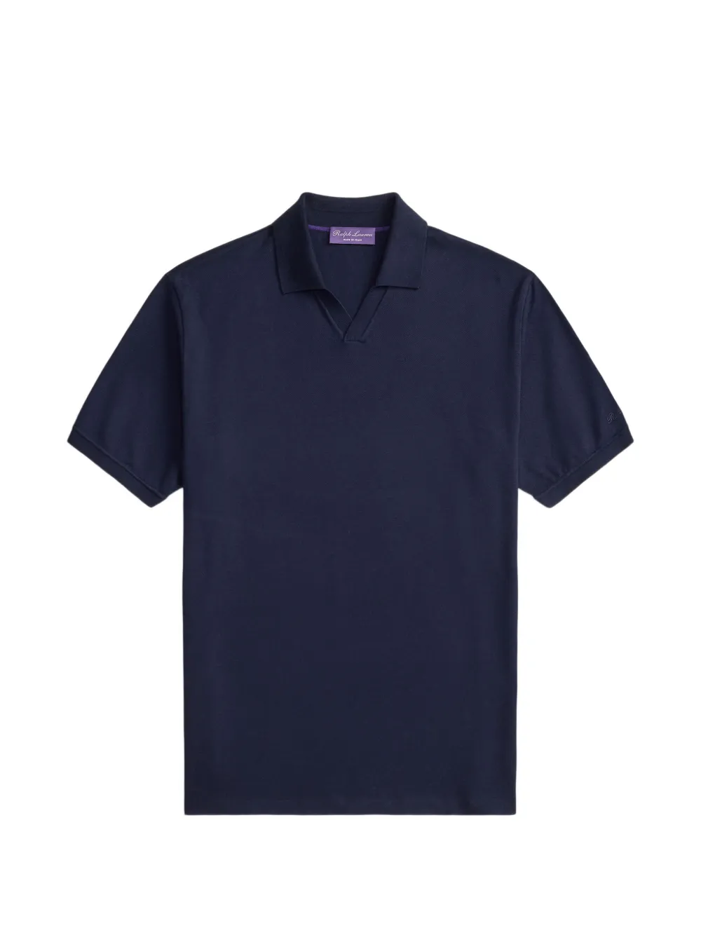 Ralph Lauren Purple Label t-shirt en coton à manches courtes - Bleu Ralph Lauren Purple Label t-shirt en coton à manches courtes - Bleu