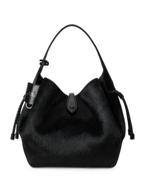 Polo Ralph Lauren calf-hair leather shoulder bag