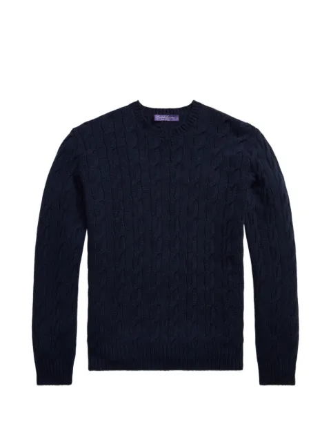Ralph Lauren Purple Label cable-knit cashmere sweater