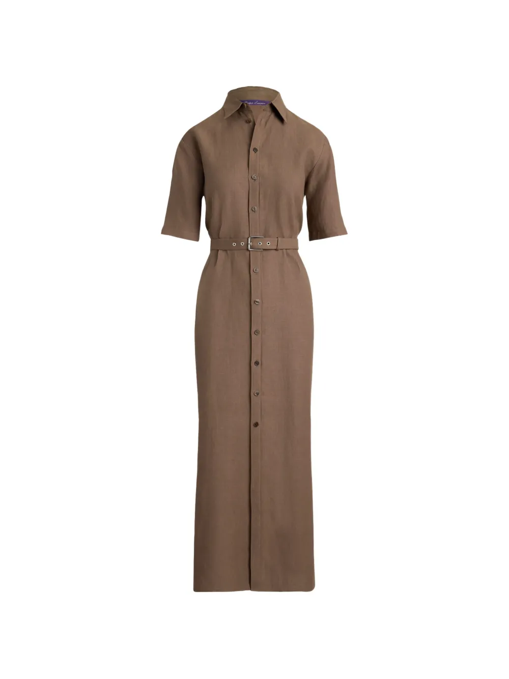 Ralph Lauren Collection belted linen maxi dress
