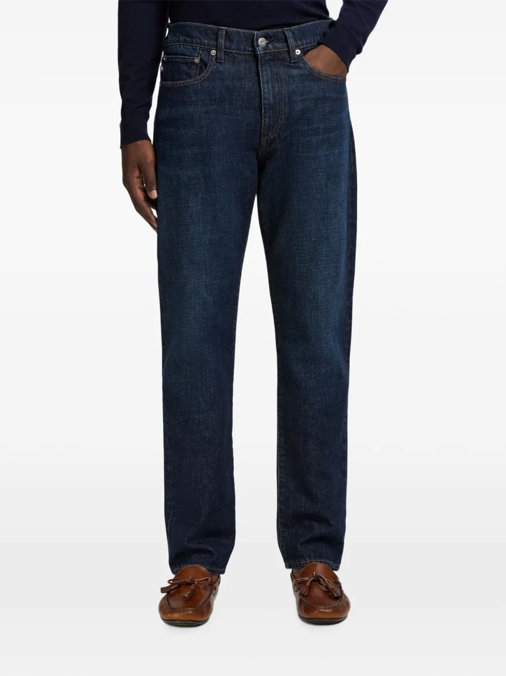Ralph Lauren Purple Label Straight jeans Blauw
