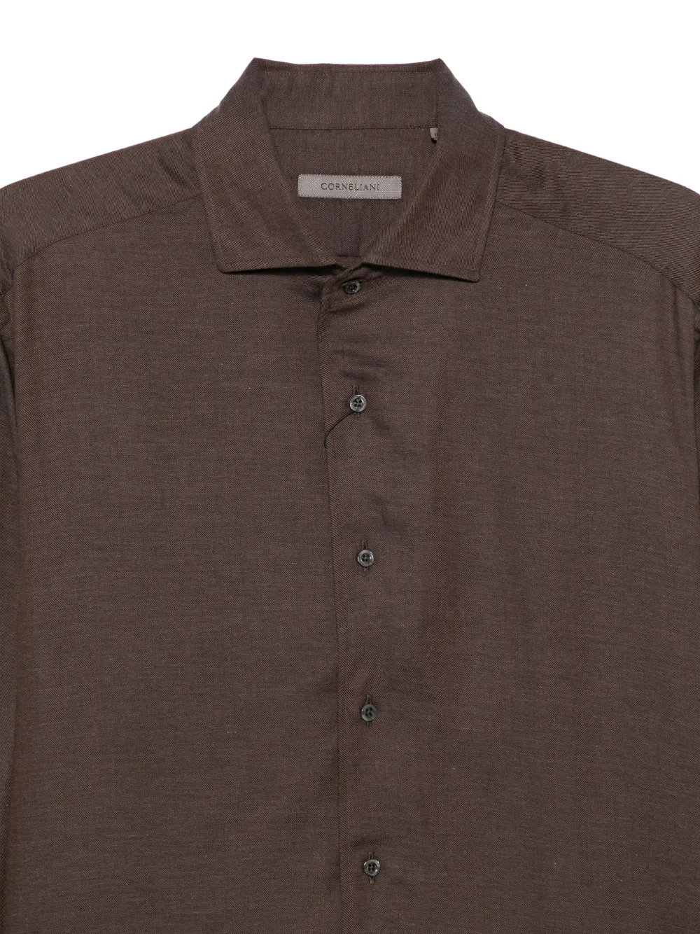 Corneliani Button-down overhemd Bruin