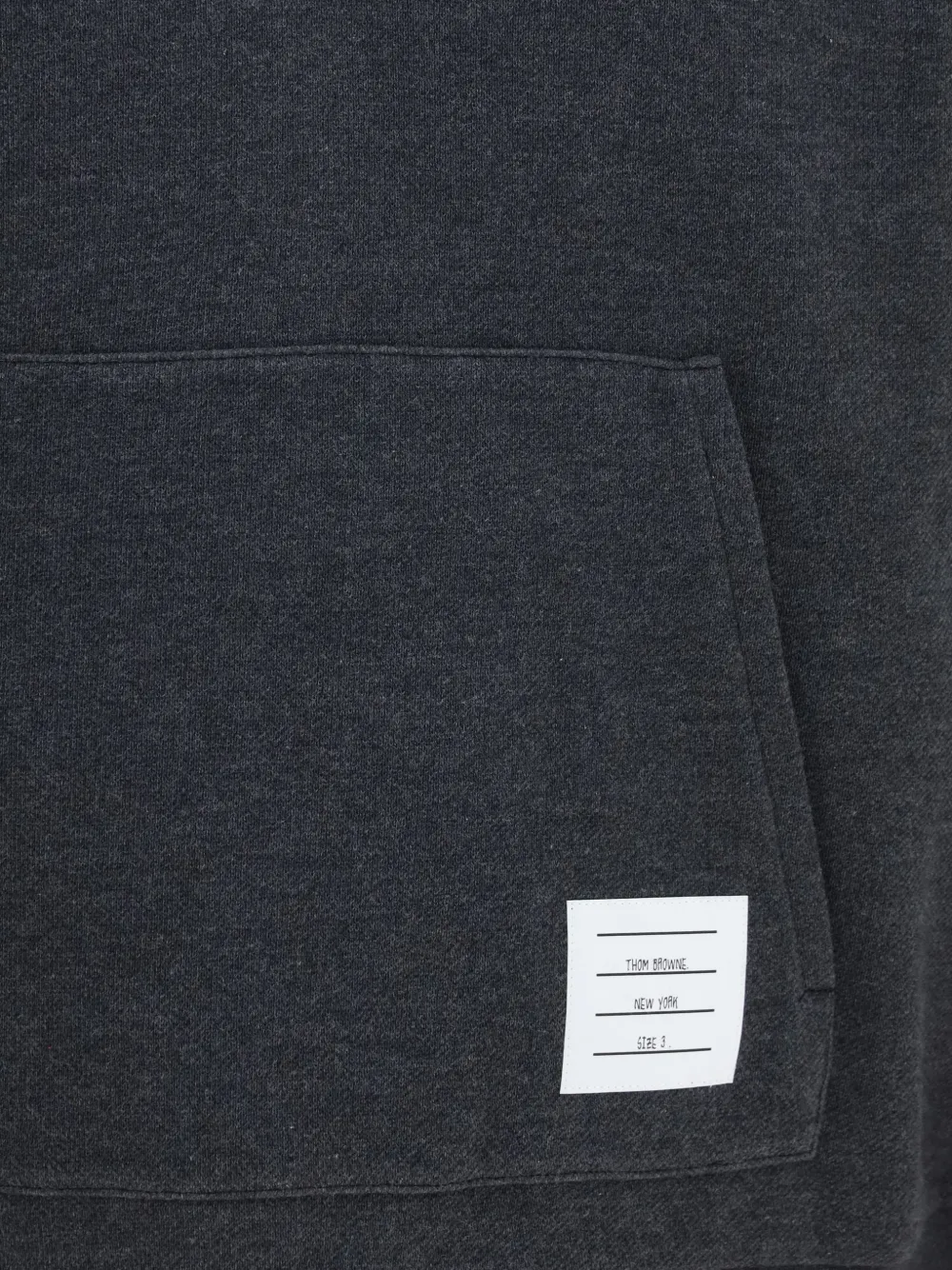 Thom Browne Funnel-neck Buttoned Sweater In 그레이