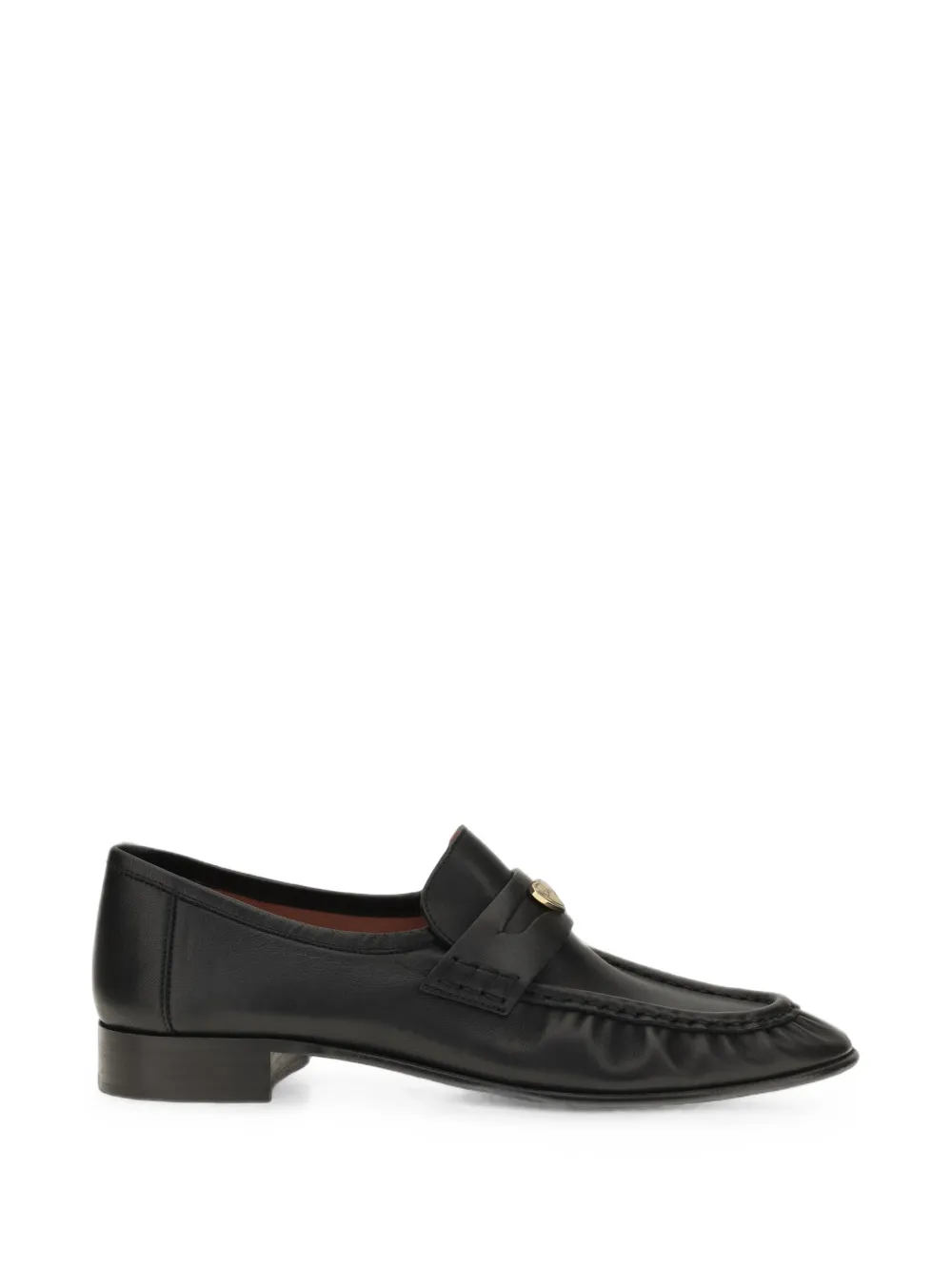 Chloé Letti heart-motif loafers