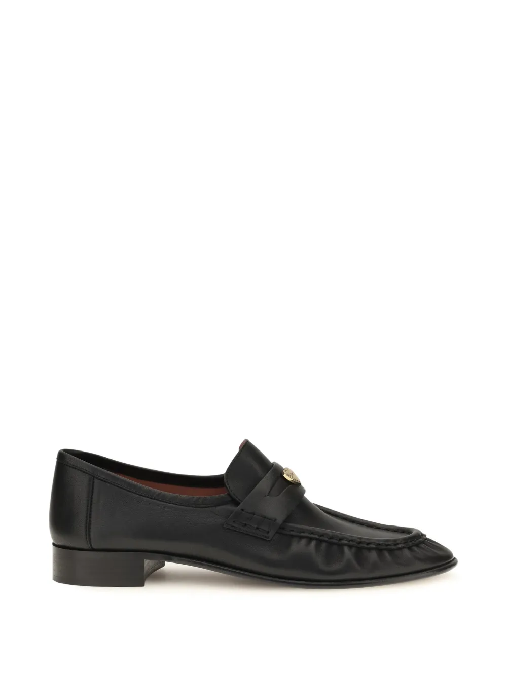 Chloé Letti heart-motif loafers - Nero