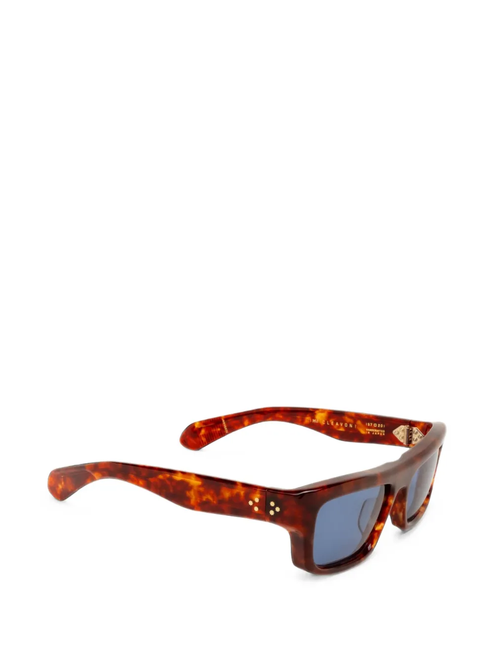 Jacques Marie Mage Cleavon rectangle-frame sunglasses Bruin