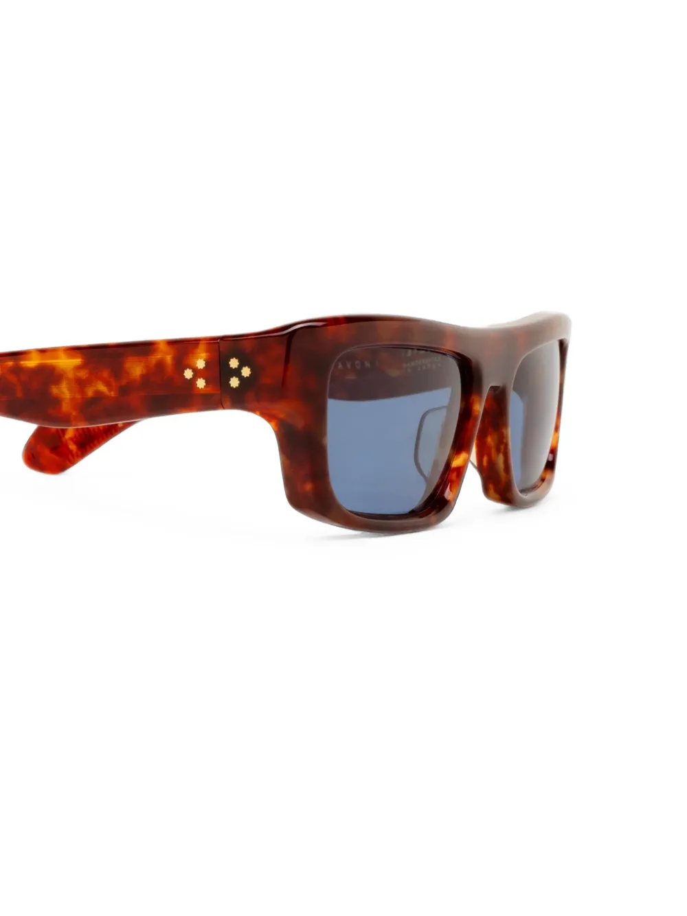 Jacques Marie Mage Cleavon rectangle-frame sunglasses Bruin