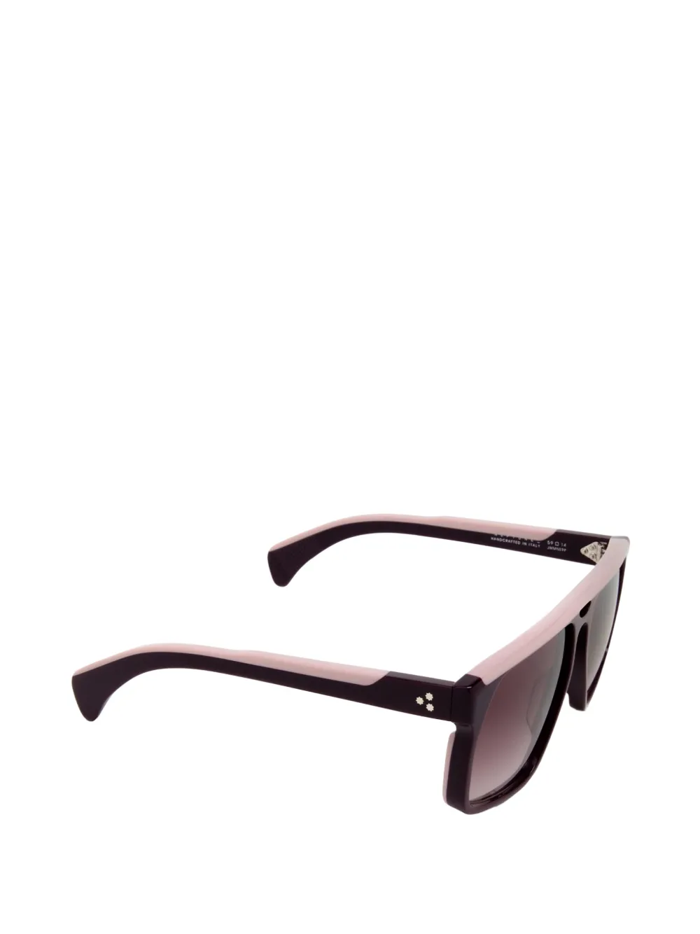 Jacques Marie Mage Neptune Geometric-frame Sunglasses in Purple, view 2