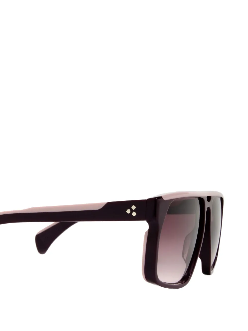 Jacques Marie Mage Neptune Geometric-frame Sunglasses in Purple, view 3