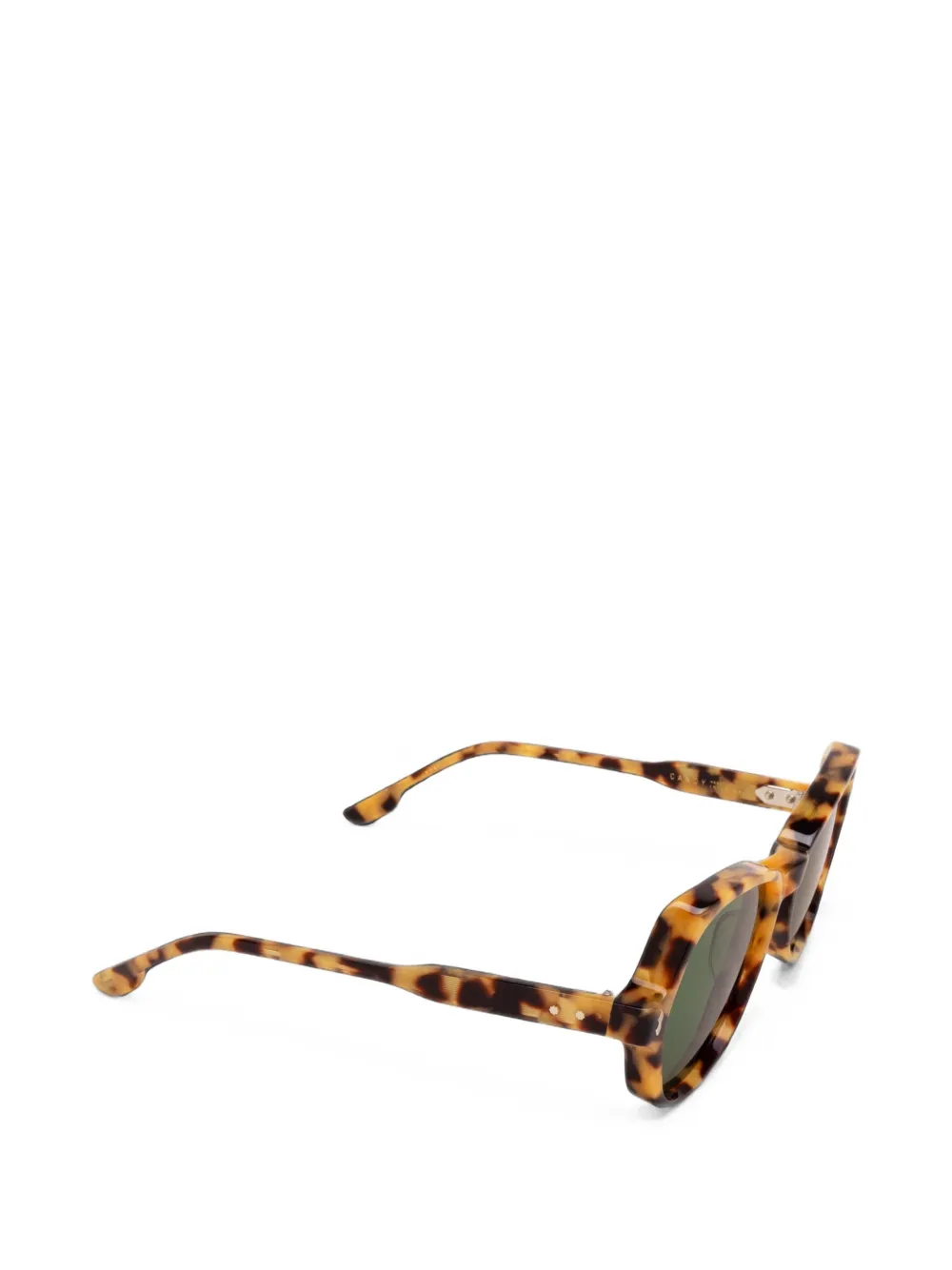 Jacques Marie Mage Candy zonnebril met geometrisch montuur Bruin