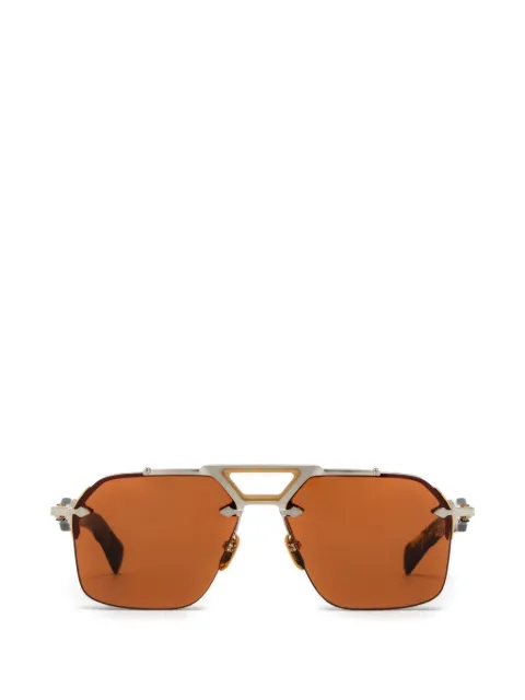 Jacques Marie Mage Silverton aviator-frame sunglasses