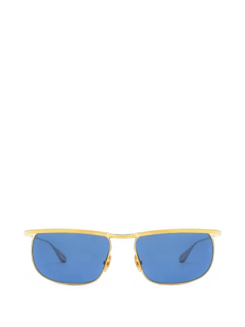 Jacques Marie Mage Melville rectangle-frame sunglasses