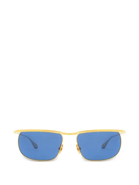 Jacques Marie Mage lunettes de soleil Melville à monture rectangulaire