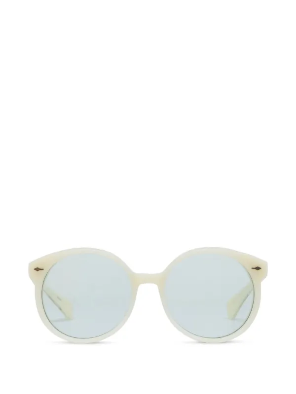 Jacques Marie Mage Factory Round-frame Sunglasses in Neutrals