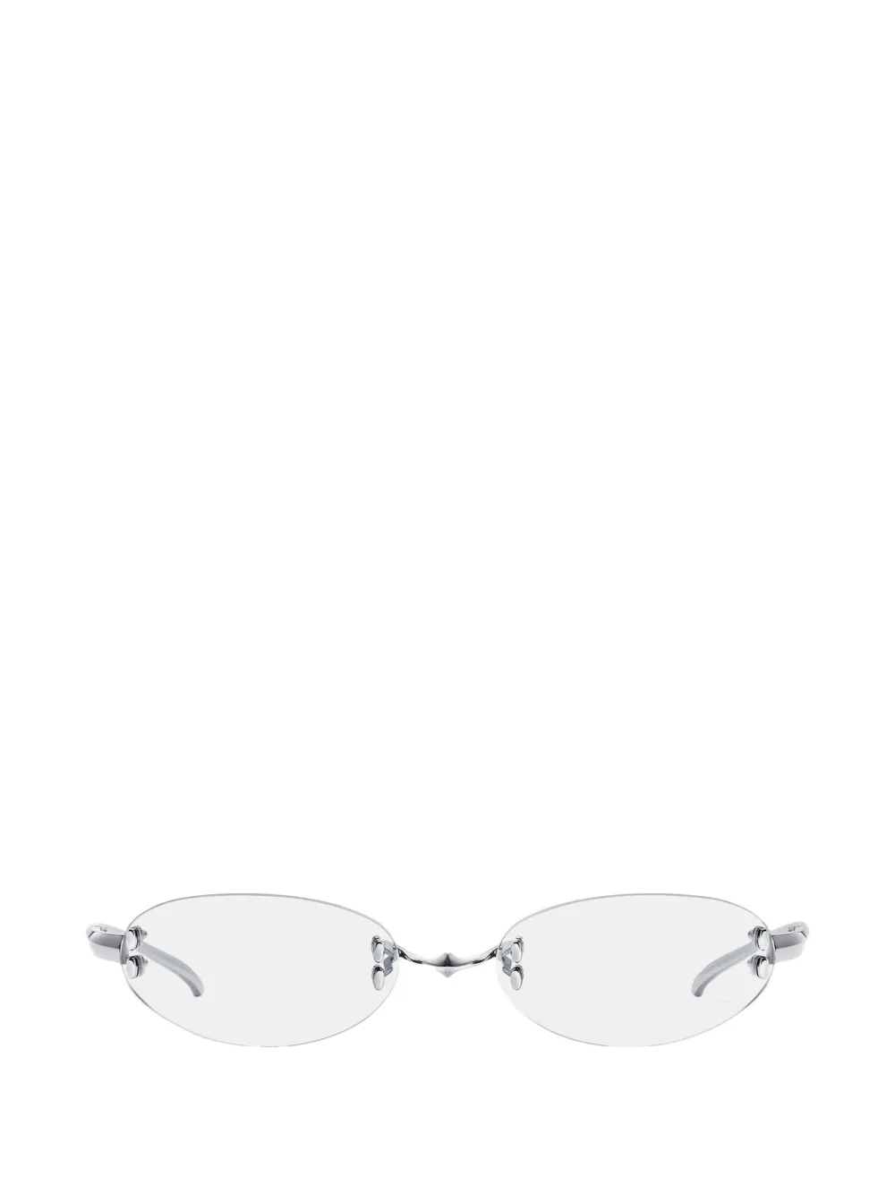 Gentle Monster Furi rimless oval-frame glasses · One Size