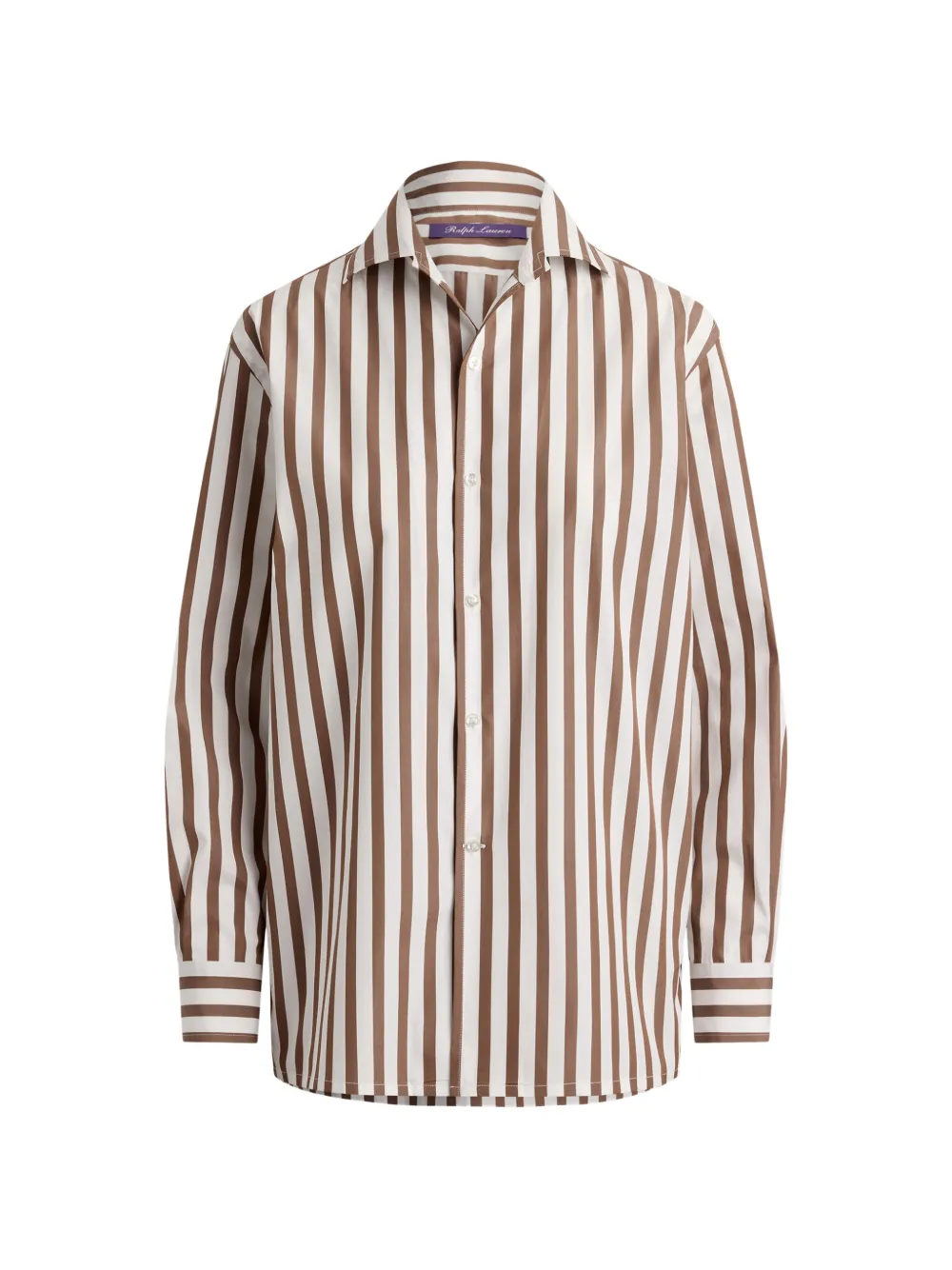 Ralph Lauren Collection striped cotton shirt Wit